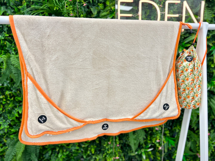 Simply The Zest - Dog Towel + Carry Bag