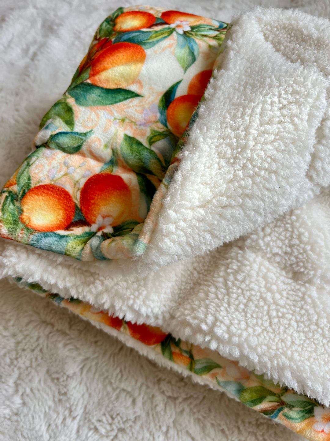 Simply the Zest - Oranges Dog Snuggle Blanket