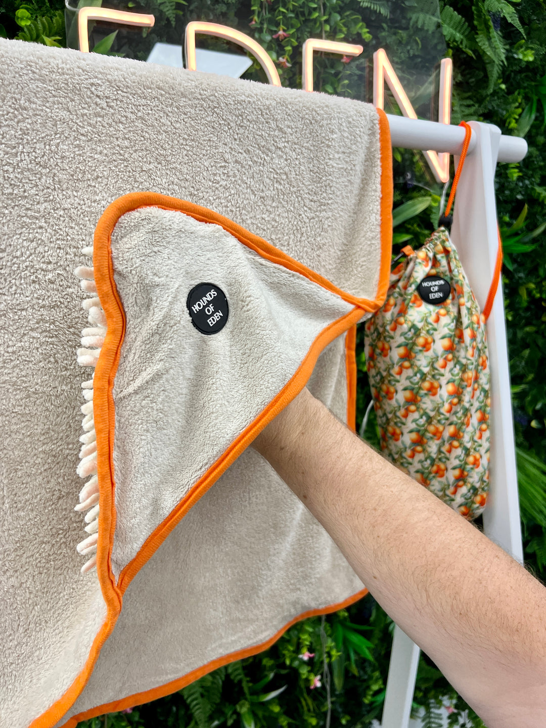 Simply The Zest - Dog Towel + Carry Bag