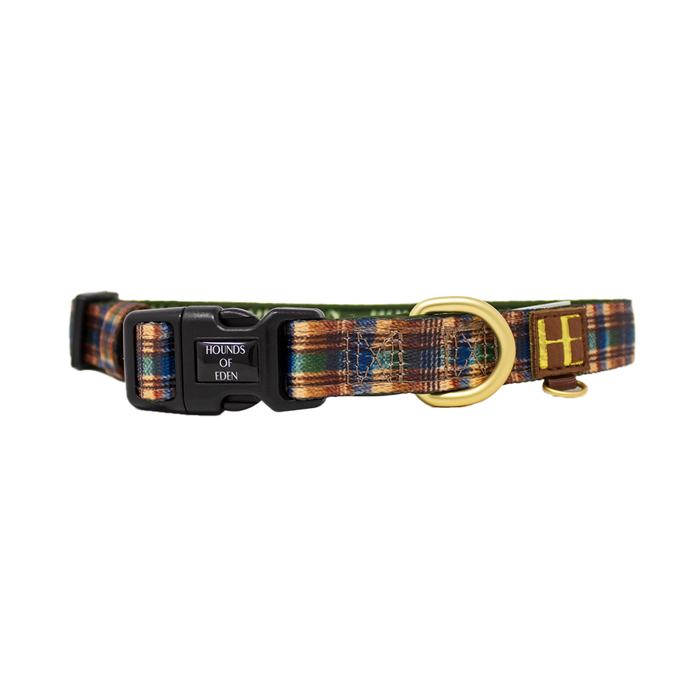 Oak Forest Plaid Dog Harness (XXS-XS)