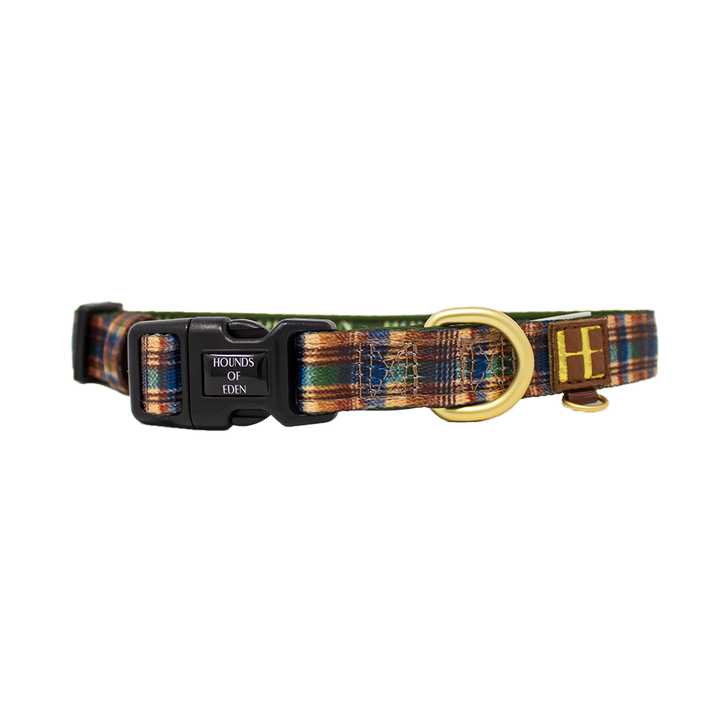 Oak Forest Plaid Dog Harness (XXS-XS)