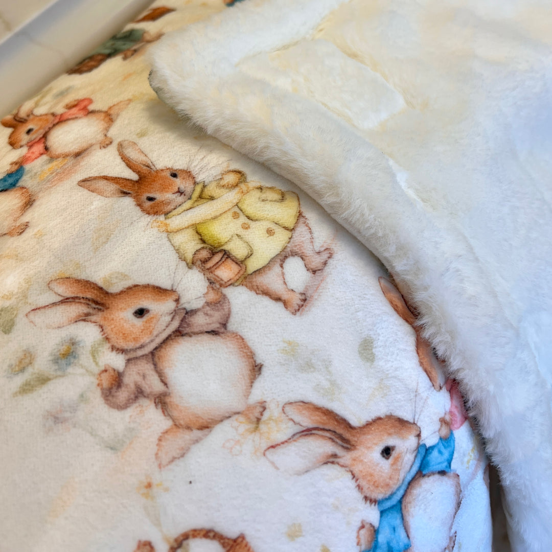 Bunny Tales - Supaw Sized Faux Fur Blanket