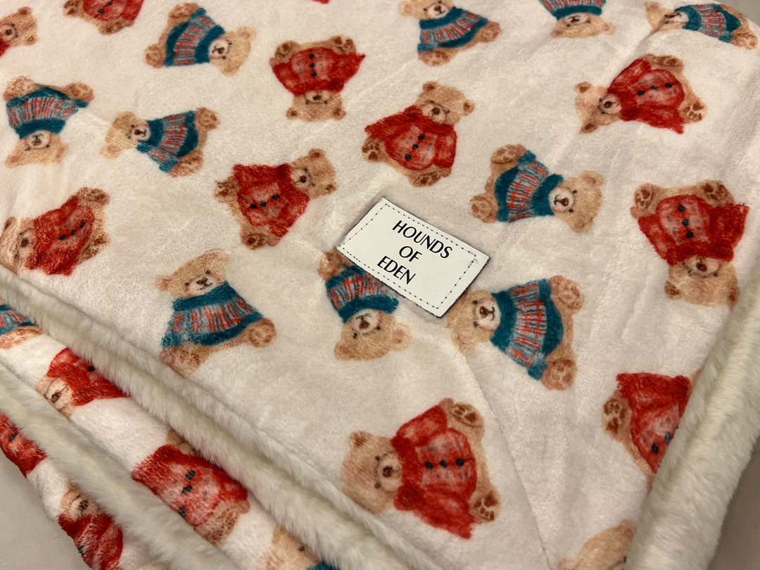 Harrold + Hattie Bears - Supaw Sized Faux Fur Blanket