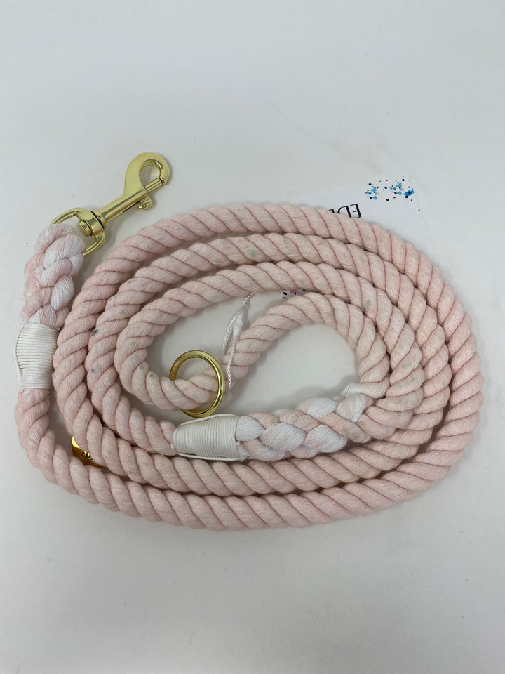 Outlet- CUERDA DE ALGODÓN PURA PEONÍA ROSA PLOMO - HARDWARE ORO - 0084